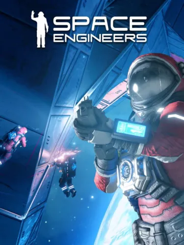 Portada oficial del videojuego Space Engineers