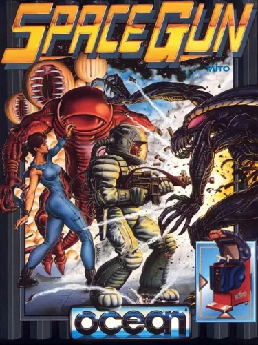 Portada de Space Gun