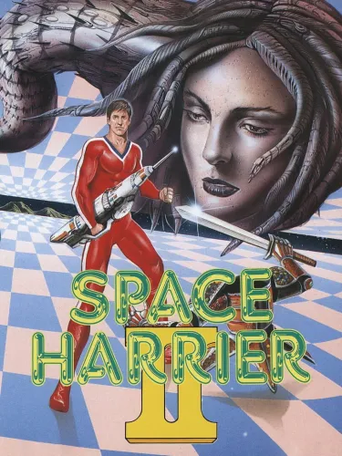 Portada de Space Harrier II