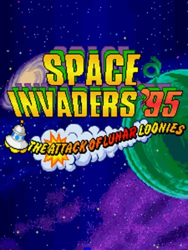 Portada de Space Invaders ’95: The Attack of Lunar Loonies