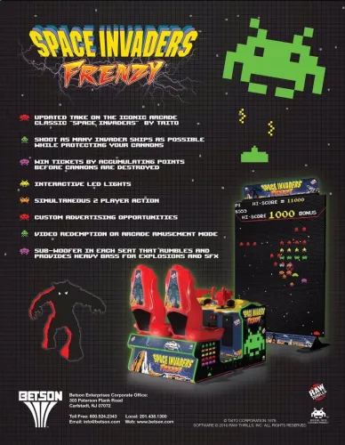 Portada de Space Invaders Frenzy