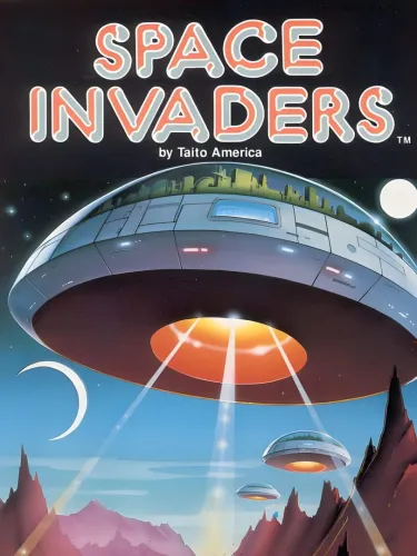 Portada oficial del videojuego Space Invaders
