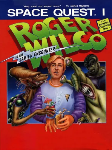 Portada de Space Quest I: Roger Wilco in the Sarien Encounter