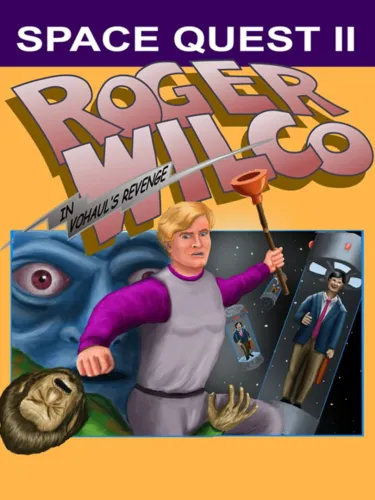 Portada de Space Quest II: Roger Wilco in Vohaul’s Revenge