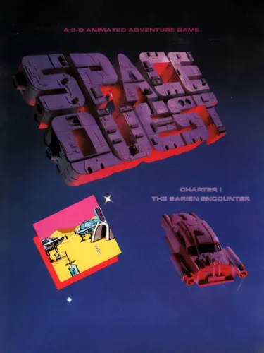 Portada de Space Quest: The Sarien Encounter