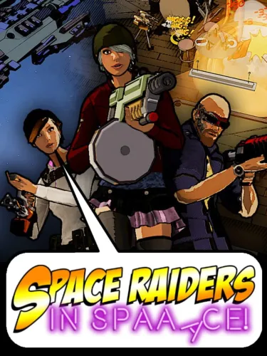 Portada de Space Raiders in Space