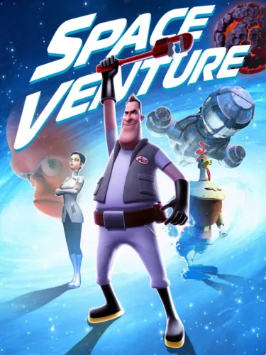 Portada oficial del videojuego SpaceVenture