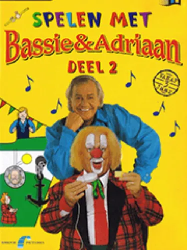 Portada de Spelen met Bassie & Adriaan Deel 2