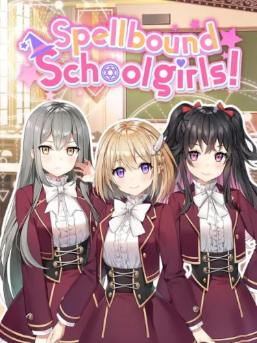 Portada de Spellbound Schoolgirls!