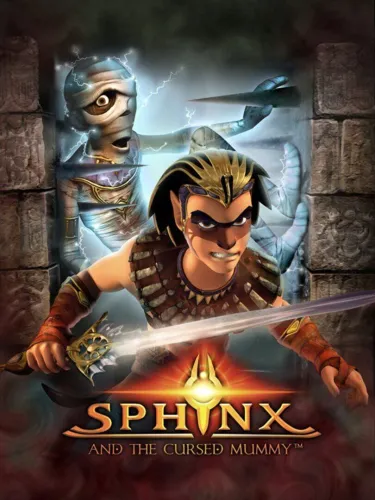 Portada oficial del videojuego Sphinx and the Cursed Mummy