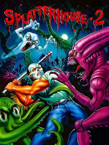 Portada de Splatterhouse 2