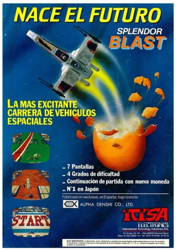 Portada de Splendor Blast