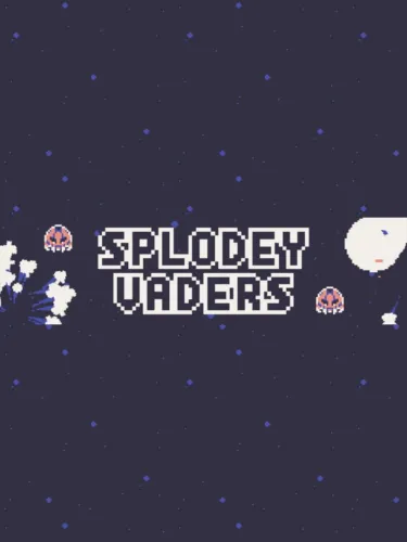 Portada oficial del videojuego Splodey Vaders