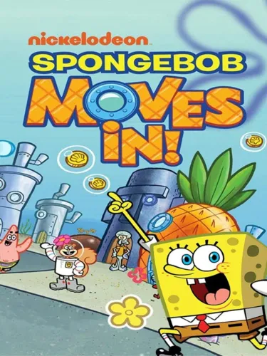 Portada de SpongeBob Moves In