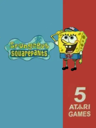 Portada de SpongeBob SquarePants + 5 Atari Games