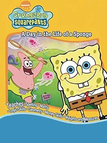 Portada oficial del videojuego SpongeBob SquarePants: A Day in the Life of a Sponge