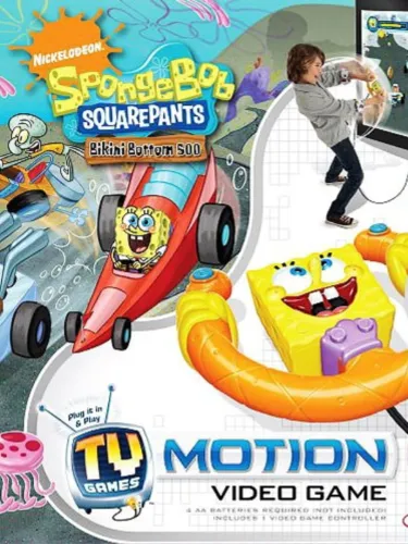 Portada oficial del videojuego SpongeBob SquarePants: Bikini Bottom 500