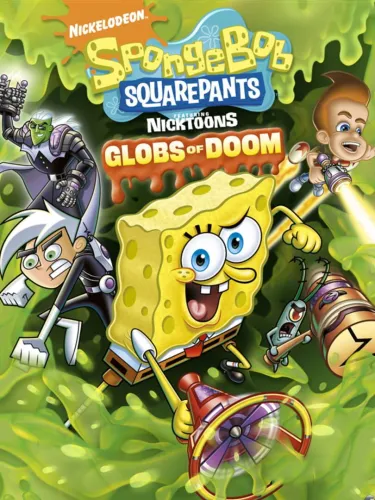 Portada de SpongeBob SquarePants featuring Nicktoons: Globs of Doom