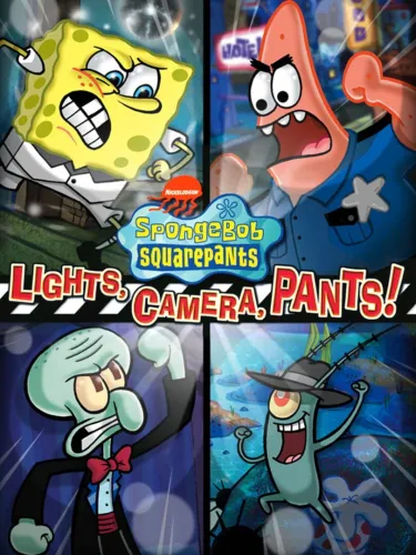 Portada de SpongeBob SquarePants: Lights, Camera, Pants!