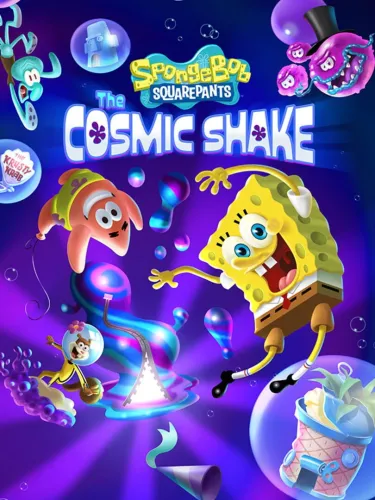 Portada de SpongeBob SquarePants: The Cosmic Shake
