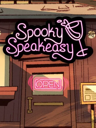 Portada oficial del videojuego Spooky Speakeasy