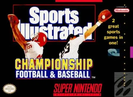 Portada de Sports Illustrated Championship Football & Baseball