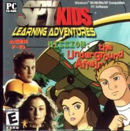 Portada de Spy Kids Learning Adventures: Mission – The Underground Affair