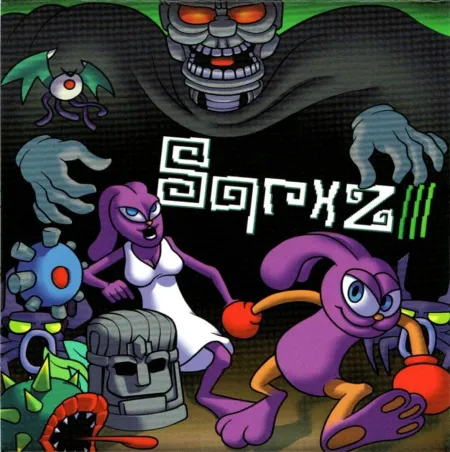 Portada oficial del videojuego Sqrxz III