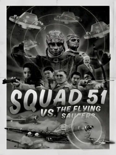 Portada de Squad 51 vs. the Flying Saucers