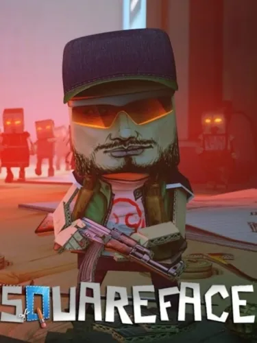 Portada oficial del videojuego Squareface