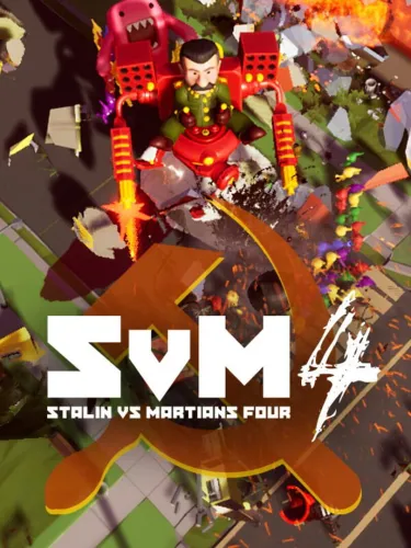 Portada de Stalin vs. Martians 4