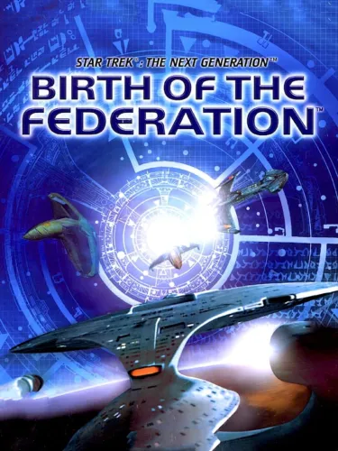 Portada de Star Trek: The Next Generation – Birth of the Federation