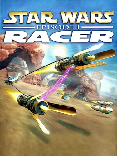 Portada oficial del videojuego Star Wars: Episode I – Racer