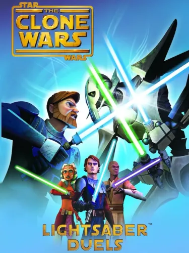 Portada de Star Wars: The Clone Wars – Lightsaber Duels