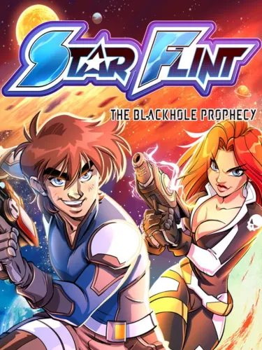 Portada de StarFlint the BlackHole Prophecy