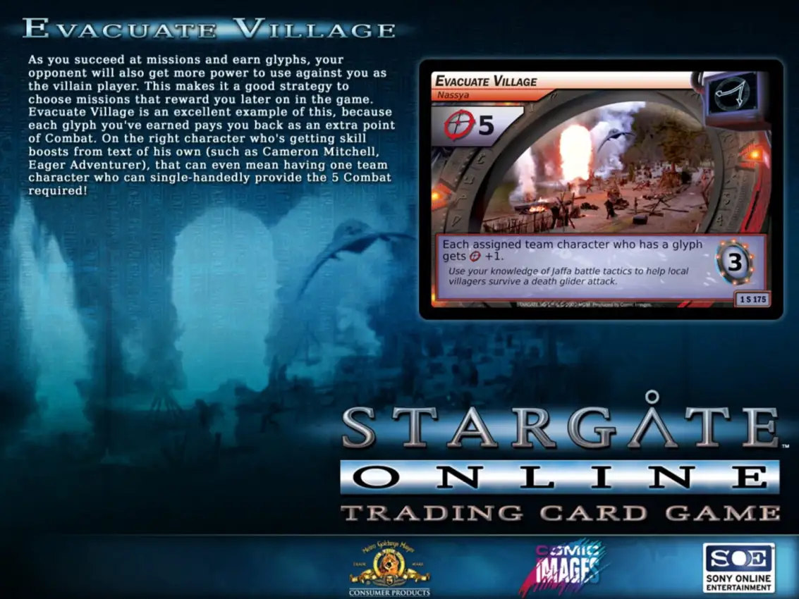 Stargate Online Trading Card Game