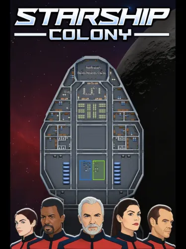 Portada de Starship Colony