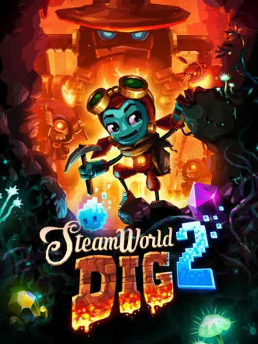 Portada de SteamWorld Dig 2