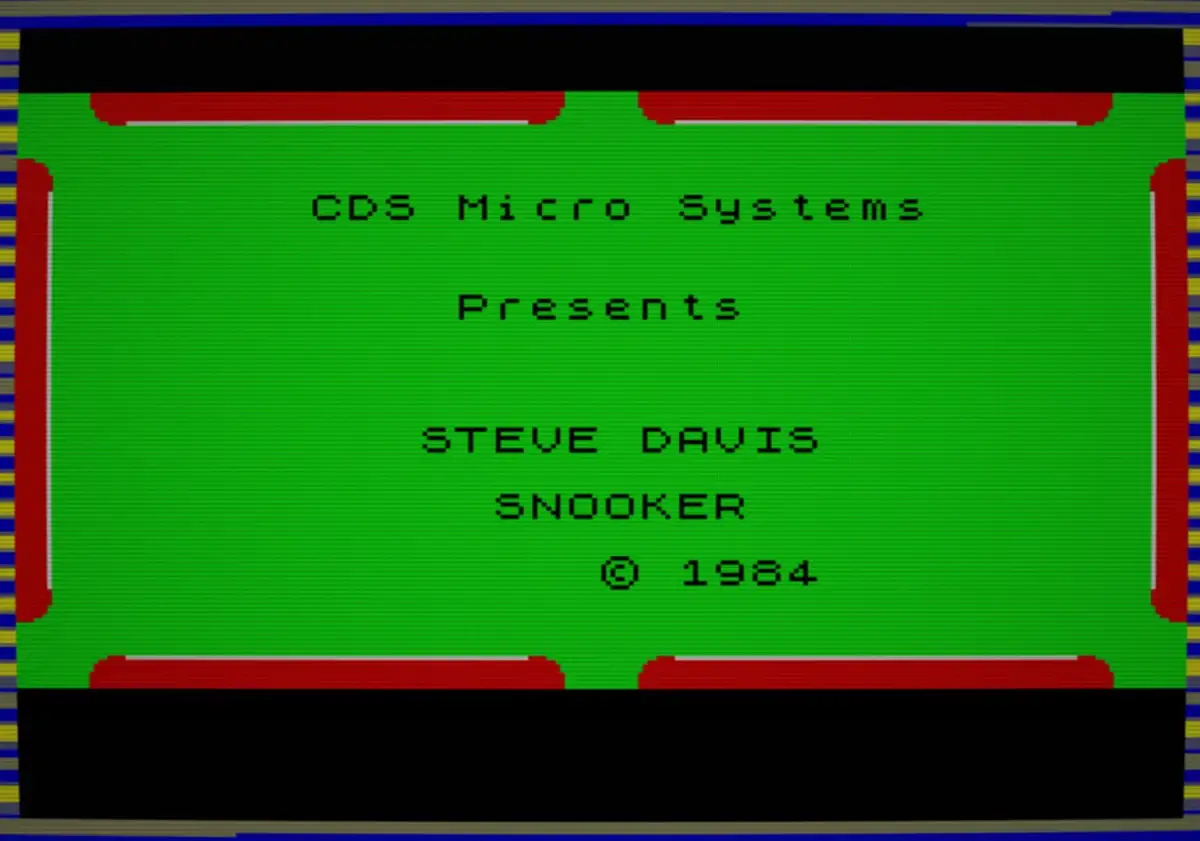Steve Davis Snooker