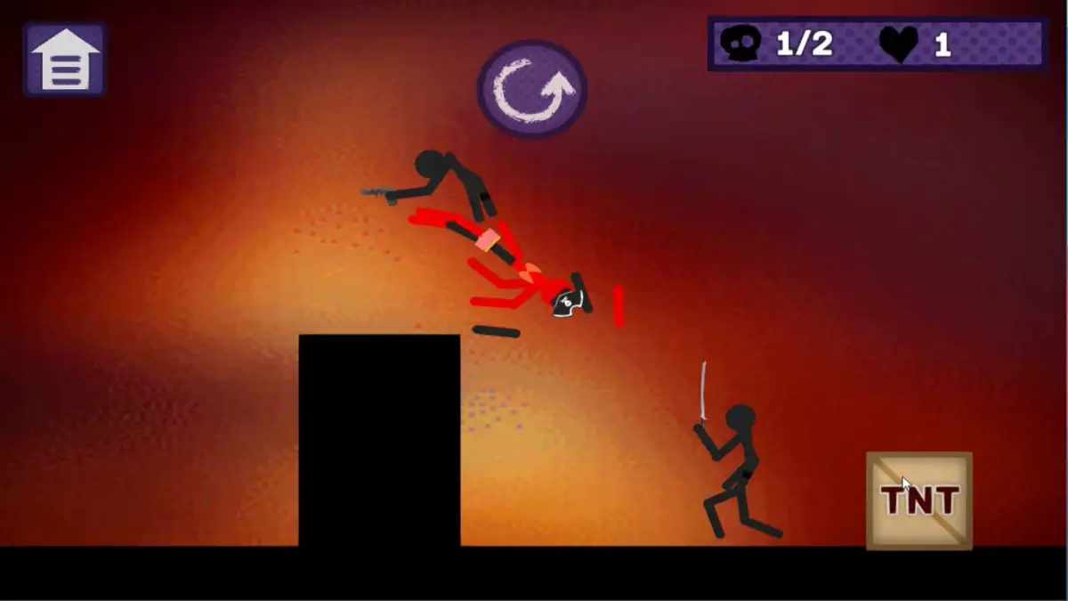 Portada de Stickman Backflip Killer zone