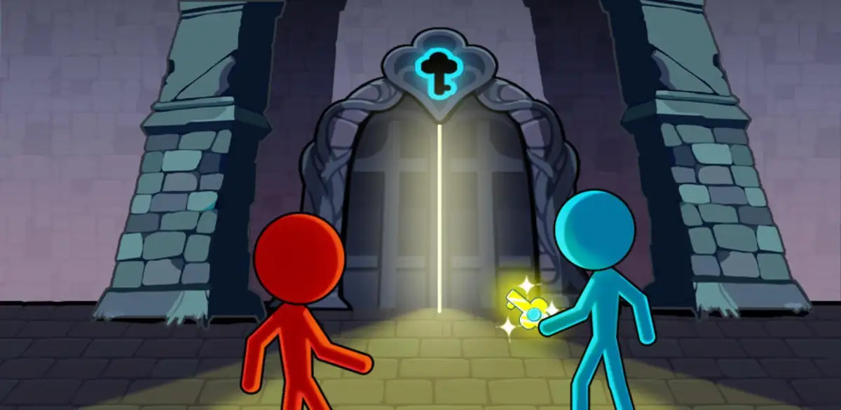 Portada de Stickman Red boy and Blue girl