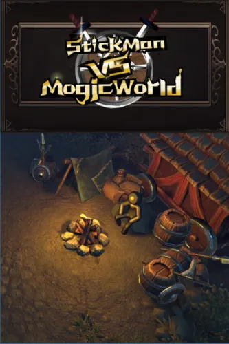 Portada de StickMan vs. MagicWorld