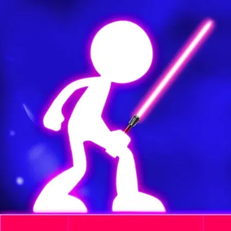 Portada de Stickman War Lightsaber Games