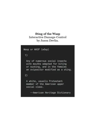 Portada de Sting of the Wasp