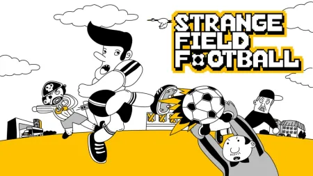 Portada de Strange Field Football