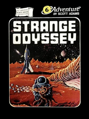 Portada oficial del videojuego Strange Odyssey