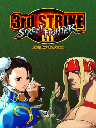 Portada oficial del videojuego Street Fighter III: 3rd Strike
