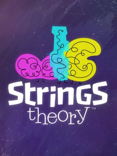 Portada oficial del videojuego Strings Theory