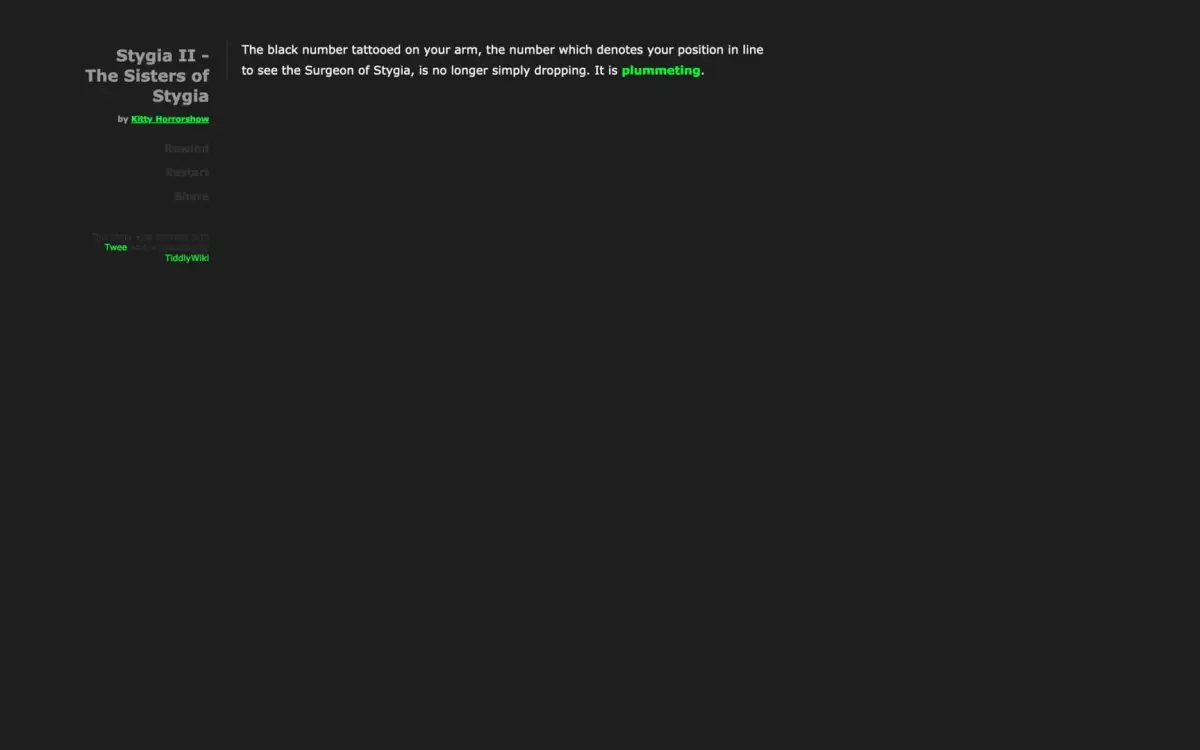 Portada de Stygia II: The Sisters of Stygia