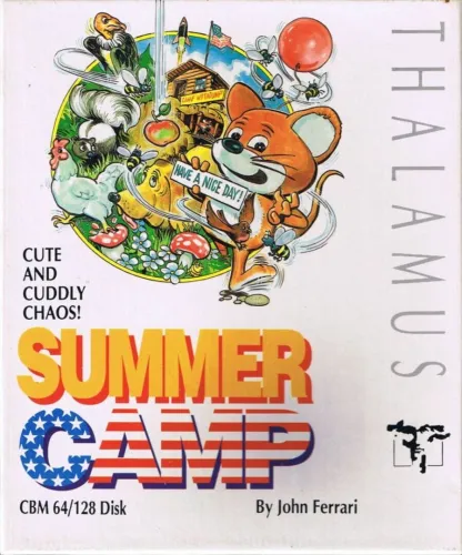 Portada oficial del videojuego Summer Camp